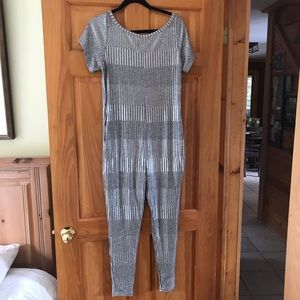 Smash + Tess silver Holiday Romper!